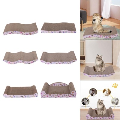 Katzenkratzer Pappe Kratz Wellpappe groß breit Lounge Sofa Katze