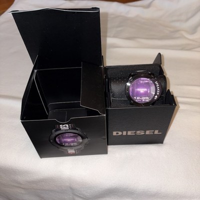 Diesel On Men s Axial Gen 5 Heart Rate Touchscreen Smartwatch Black Nylon