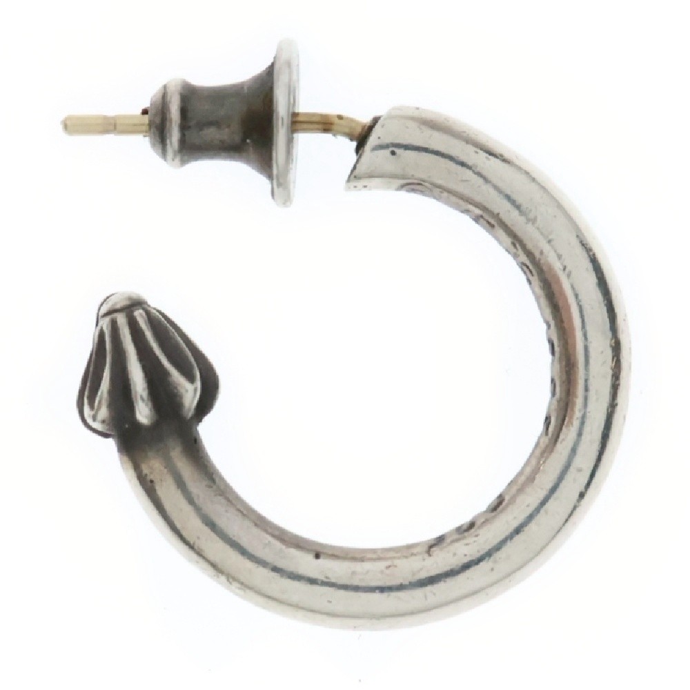 Chrome Hearts Hoop Scroll BCA102 Earring 925 14K 925 P0051716 thumbnail 2