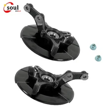 2* Front Steering Knuckle & Wheel Hub Bearing 698-450 For Honda Civic 06-11