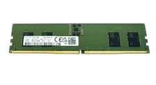 (8GB) Samsung M323R1GB4BB0-CQKOL DDR5 UDIMM Memory RAM, 1Rx16 PC5-4800B