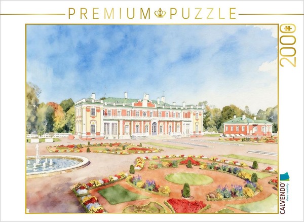 Calvendo Puzzle Katharinental Castle In Tallinn | 2000 Pieces, Finished Size 35.-image