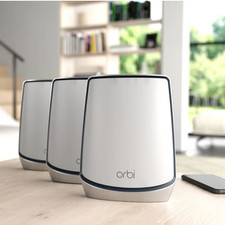 NETGEAR Orbi AX6000 Wi-Fi 6 ,8,000 sq to 100 Devices Packaging May Vary