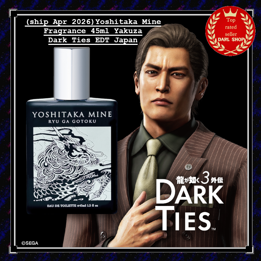Ship Apr 2026)Yoshitaka Mine Fragrance 45ml Yakuza Dark Ties EDT