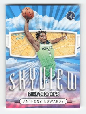 2022-23 Hoops Skyview #6 Anthony Edwards Near Mint or Better