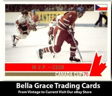 1992 Future Trends '76 Canada Cup M.V.P. - #186 Czechoslovakia NHL Hockey