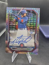 2026 Bowman Angel Cepeda Mojo Refractor Auto #BMA-AC Cubs Prospect Mega Box Auto