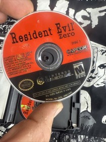 Resident Evil Zero Nintendo GameCube With Insert NO MANUAL but 2 MINT discs!