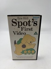 Spot's First Video Spot Dog VHS Video Tape TV Kids Children's VHS PAL
