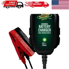 Safe & Simple 12V Battery Charger/Maintainer with LED Status – 750mA Power
