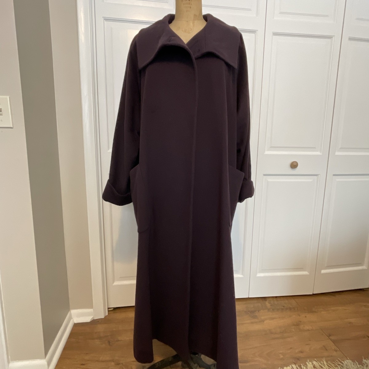 Dior Vintage Loro Piana Single Button classic High collar