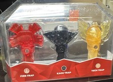 Skylanders Trap Team Fire Trap Kaos Trap Tech Trap 3 Pack