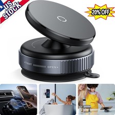 Vacuum Magnetic Suction Cup Car Phone Holder Stand For iPhone 17 16 15 Pro Max