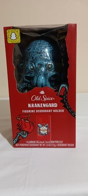Old Spice Krakengard Men's Deodorant Kraken Figurine Holder NEW with Deodorant