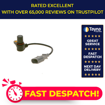 RPM / Crankshaft Sensor fits VW TOURAN 1T 1.6 2.0 03 to 10 Bosch 06A906433B New