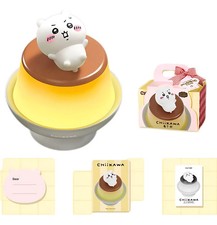 Chiikawa Pudding Night Light, Cute Plush Doll Lamp Birthday Gift for Kids