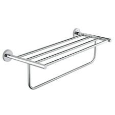 Grohe 40462001 Baucosmopolitan Multi-Towel Rack Chrome Wall Mounted