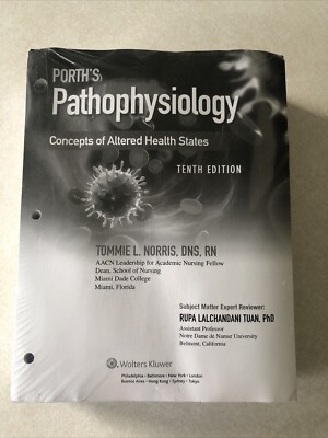 New Porth's Essentials of Pathophysiology Tenth Edition Loose-leaf B&W Version