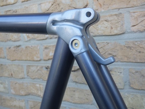 SR SAKAE VINTAGE LITAGE MTB FRAME & FORK SIZE 54 (c/c) - 26 " - ALUMINIUM - NOS - Photo 2/22