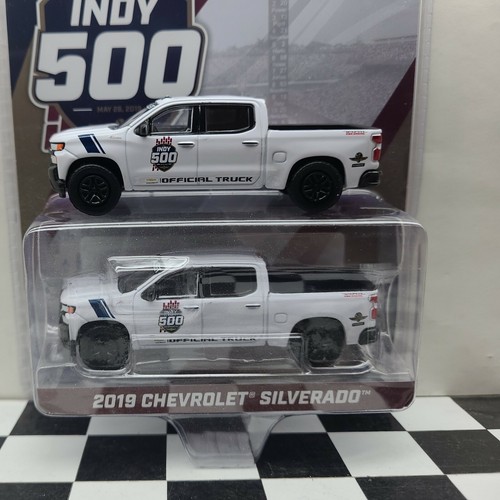 * Chevrolet Silverado 1500 Trail Boss 2019 camioneta de ritmo Indy 1:64 Greenlight 30163 - Imagen 11 de 12