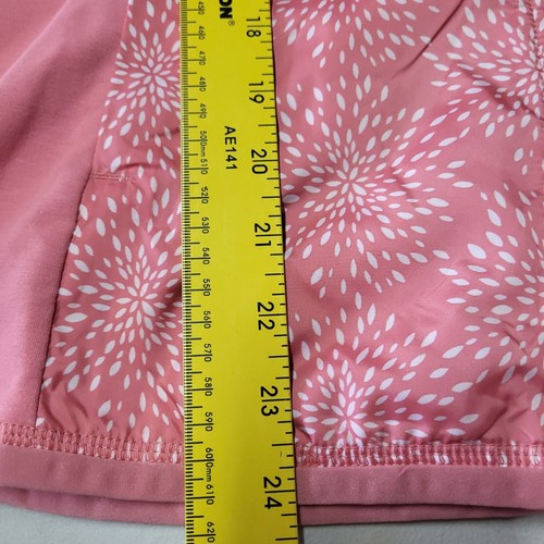 New RLX Ralph Lauren Golf Vest Women's Medium Full-Zip Pink White Pockets Jacket - Picture 17 of 17