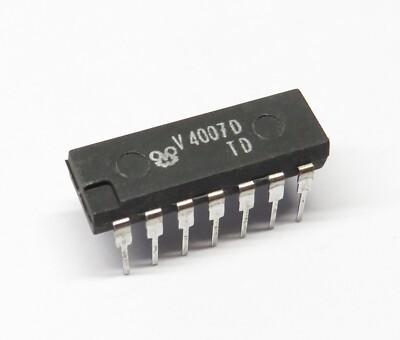 5 Stück V4007D Dual complementary pair and inverter, FWE