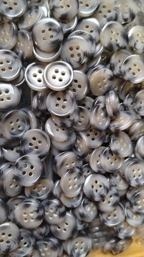 200PCS 13mm DIY Sewing Buttons shirt 4-Hole Round Resin Button lot - Picture 5 of 7