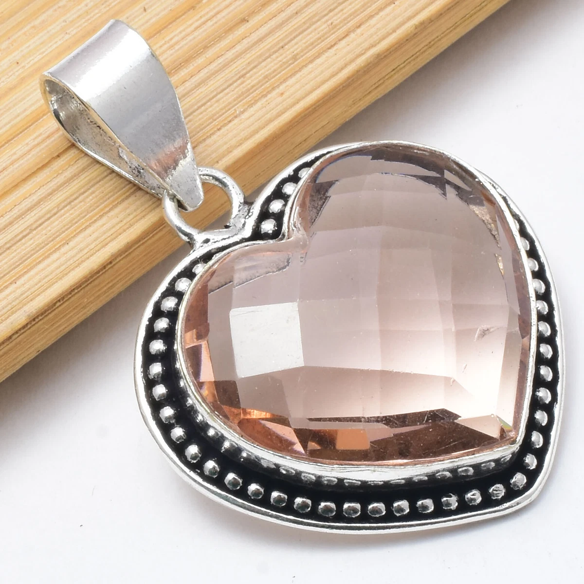 Ciondolo E Catenina In Argento 925 Con Topazi Gialli Naturali - Foto 6