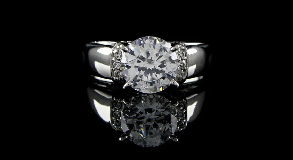 Qvc platinum cheap rings