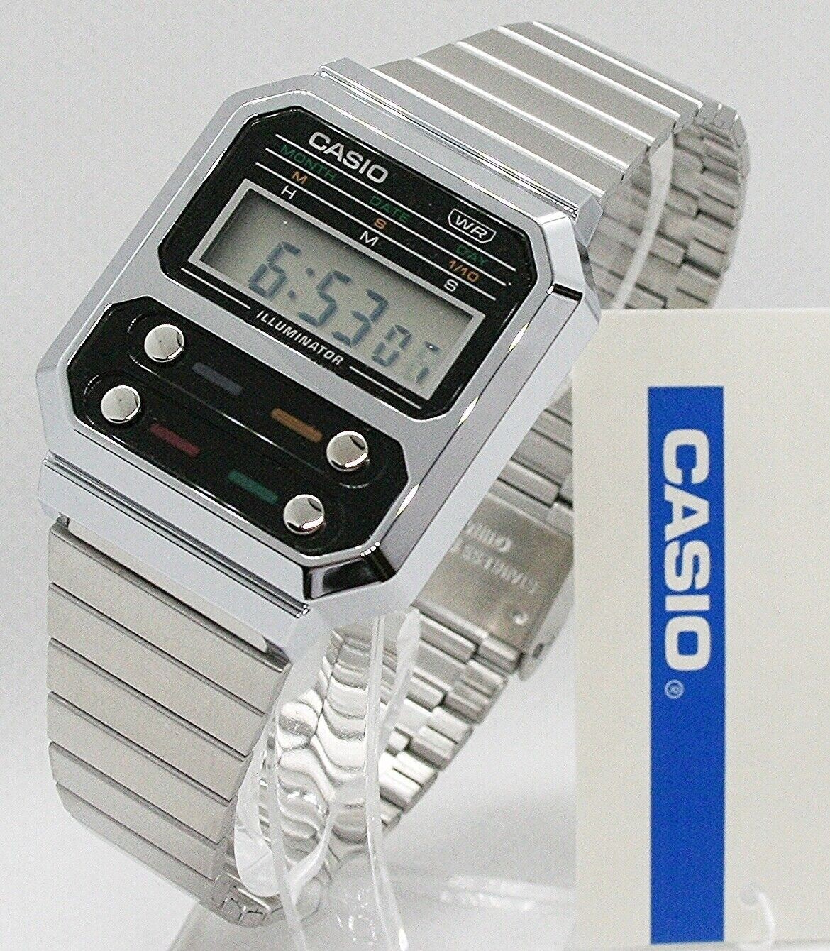 Orologio Digitale Unisex Casio Collezione Vintage A100WE-1AEF