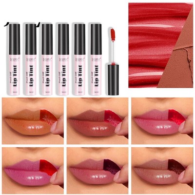 1x Lip Tattoo Lip Tinted Lip Gloss Peel-off Lip Glaze Lasting Lipstick Nice B7I9