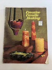 Vintage 1971 Creative Candle Making LaCresta Manufacturing MCM Crafts Ephemera