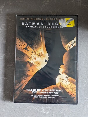 Batman Begins Widescreen Edition DVD Brand New Sealed