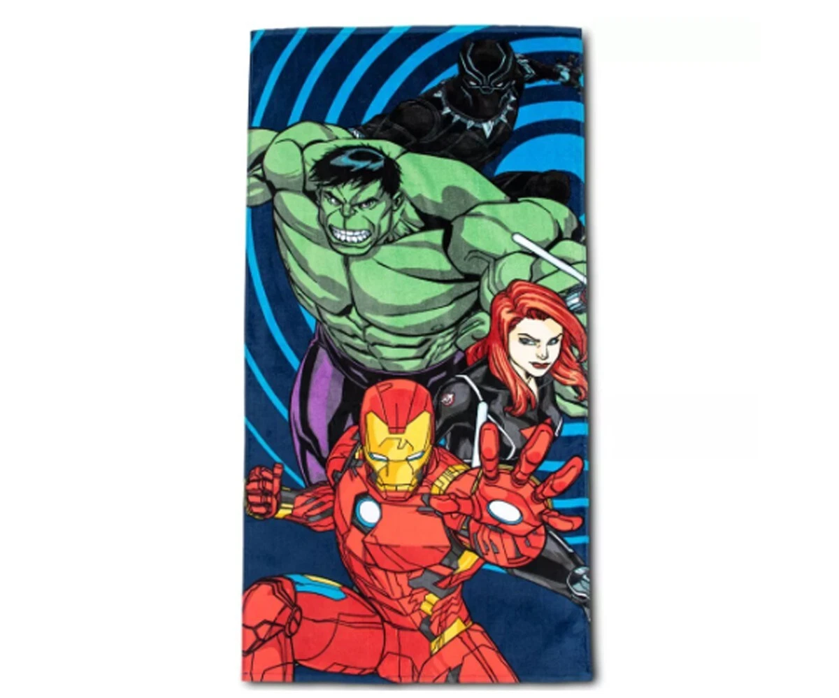 Marvel beach towel sales