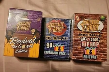 3 Lyrically Correct Card Game & Expansion Packs 