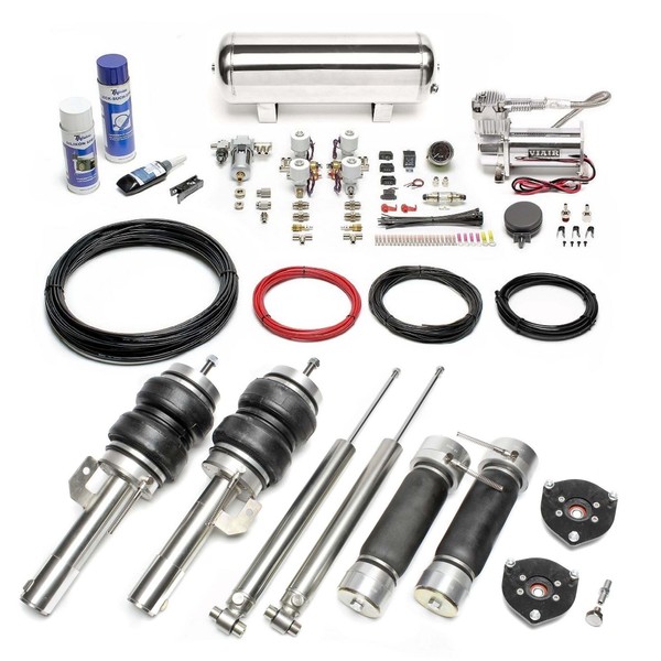 Ta Technix HäRtev. Luftfahrwerk Airmanagement FüR Audi A3 Tt Vw Golf 11,5L Chrom-image