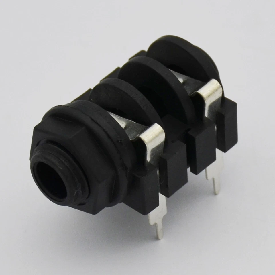 10PCS 6.35mm(1/4") Female Mono Jack Socket Panel PCB Welding,2008 - Image 2 of 4