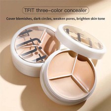 3 Colors Makeup Contour Face Cream Concealer Palette Repair And Cover For Acne