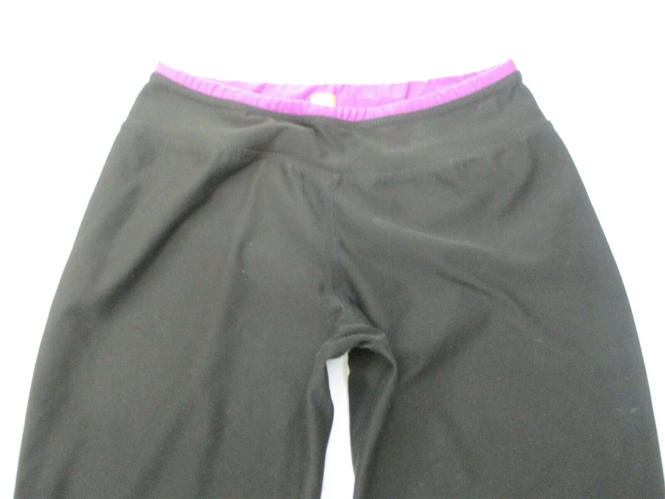 Pantalones LUCY para mujer talla XS Active TECH entrenamiento correr cómodo negro/púrpura Foto 2 de 4