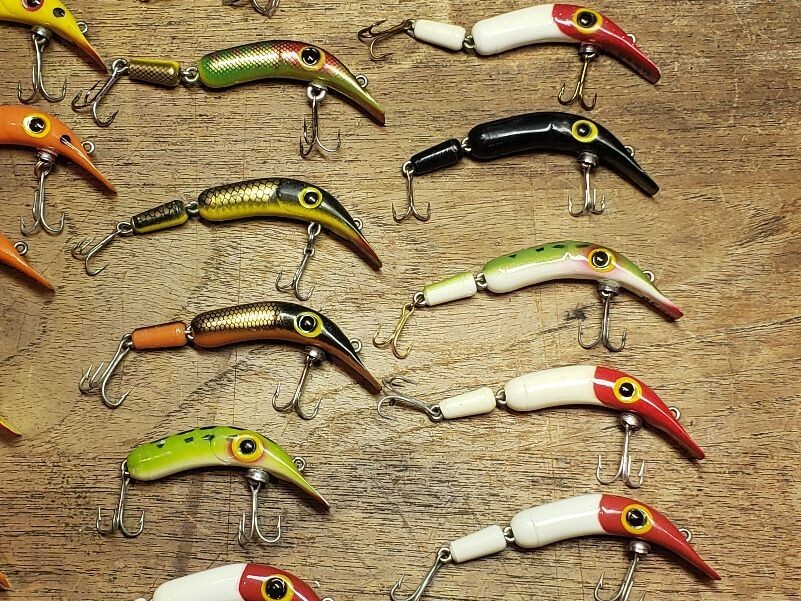 BENO Fishing Lures OLD STOCK Huge Lot 62 Piece Group! eBay