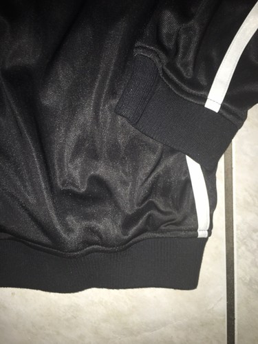 Fila Track Jacket mens sz Large black used - Picture 6 of 12