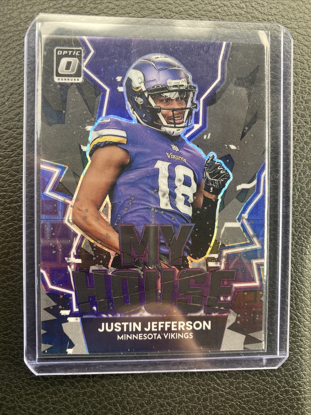 2022 Donruss Optic Justin Jefferson My HOUSE Black Pandora 03/25!