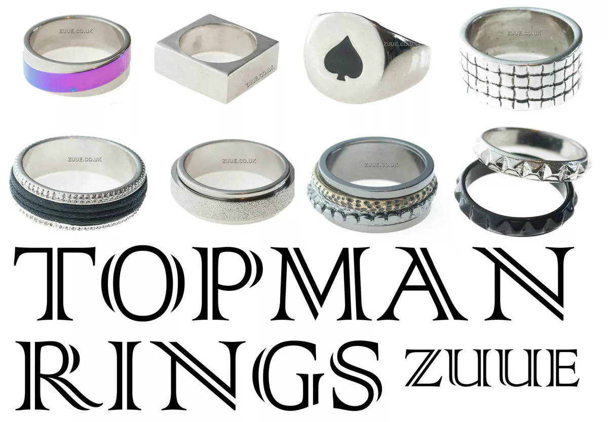 Topman mens rings deals