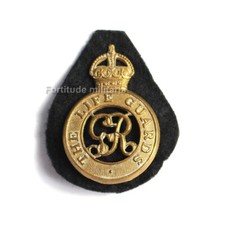 Cap badge : " The Life Guards " - BRITISH ARMY ( matériel original )