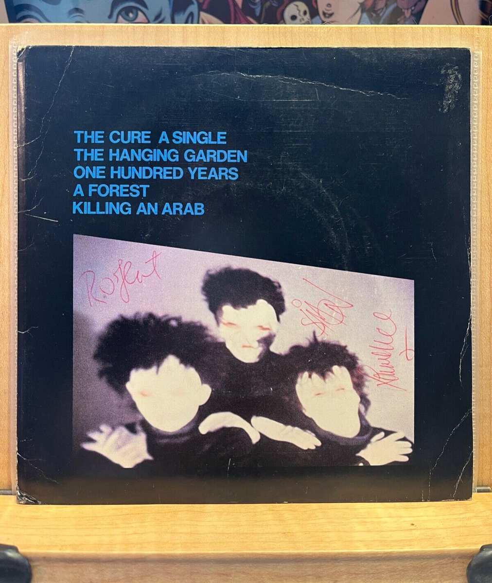 The Cure : vintage fully signed Pornography 7