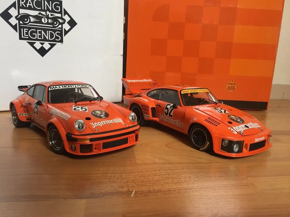 1:18 Exoto Porsche 934 RSR 935 Turbo 1976 Jagermeister Gift Set VERY RARE