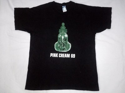 Vtg Pink Cream 69 Fandango Records T Shirt Glam Metal Grunge | eBay