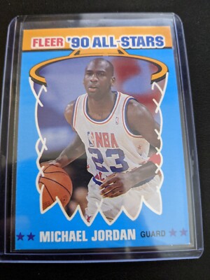 michael jordan 1990 fleer all stars 5