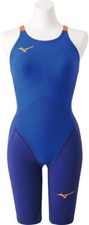 MIZUNO Swimsuit Women GX SONIC IV 4 MR FINA N2MG9202 Blue Size L From Japan New
