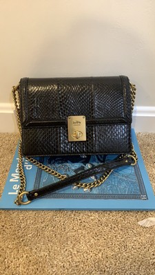 coach hutton snakeskin bolsa